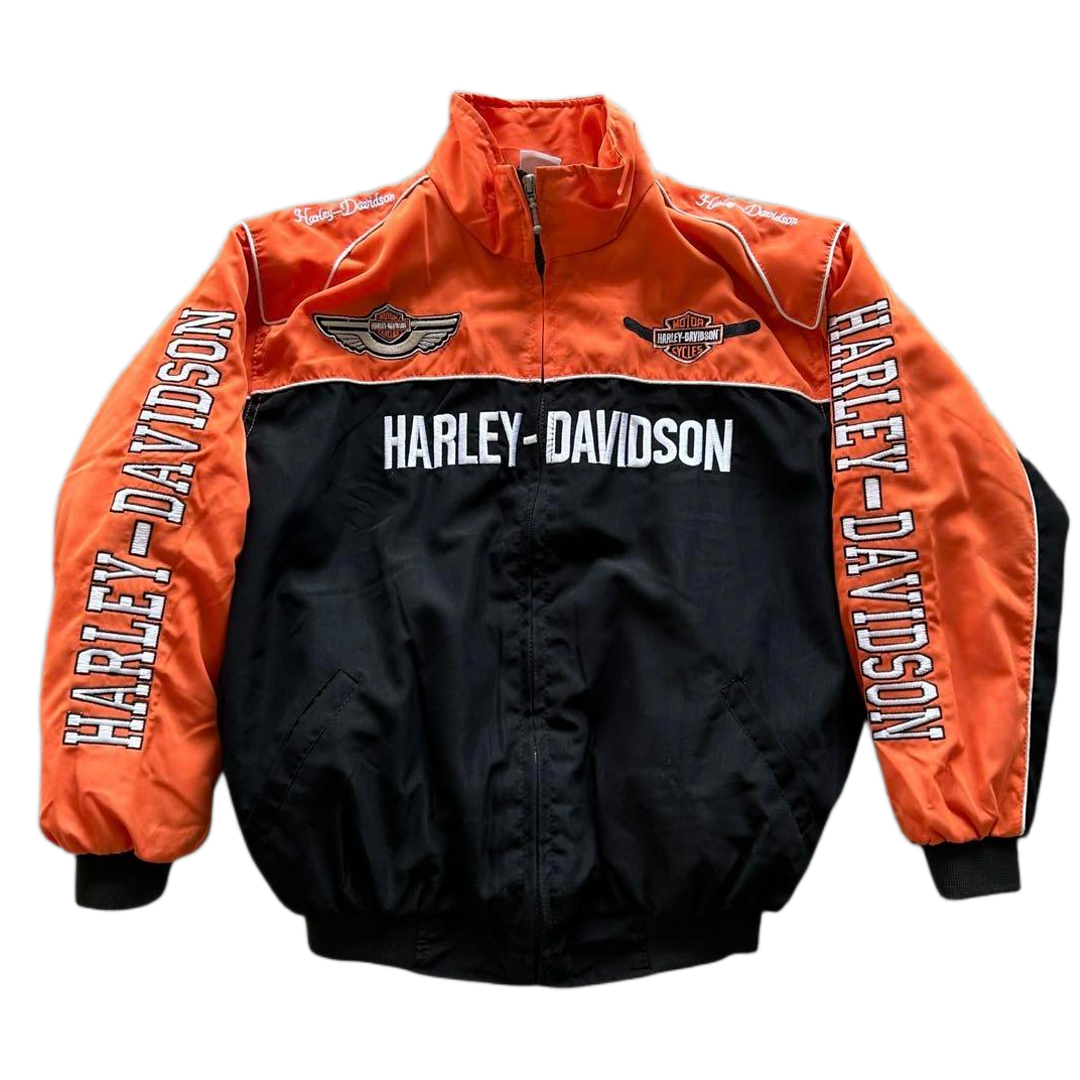Harley-Davidson Vintage Racing Jacket - Orange