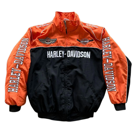 Harley-Davidson Vintage Racing Jacket - Orange
