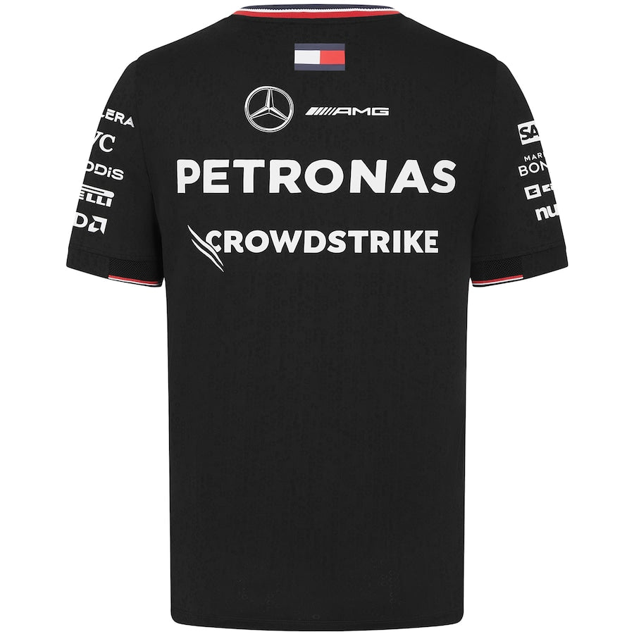 Mercedes AMG Petronas F1 2024 Team Driver T-Shirt - Black