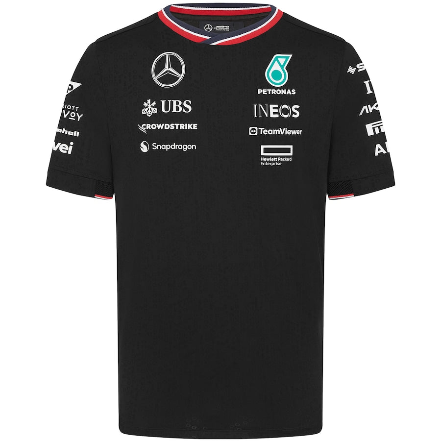 Mercedes AMG Petronas F1 2024 Team Driver T-Shirt - Black