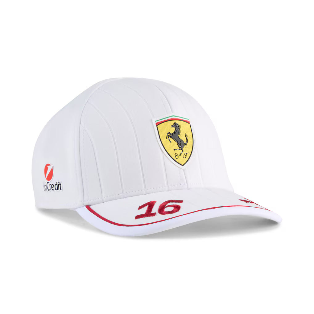 Ferrari F1 2025 Leclerc Puma Adjustable - White